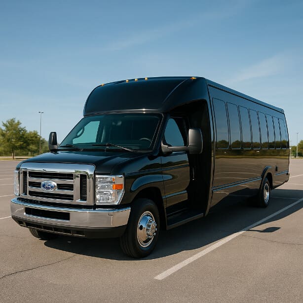Charter Bus Rental Fairfield 18 Passenger Minibus