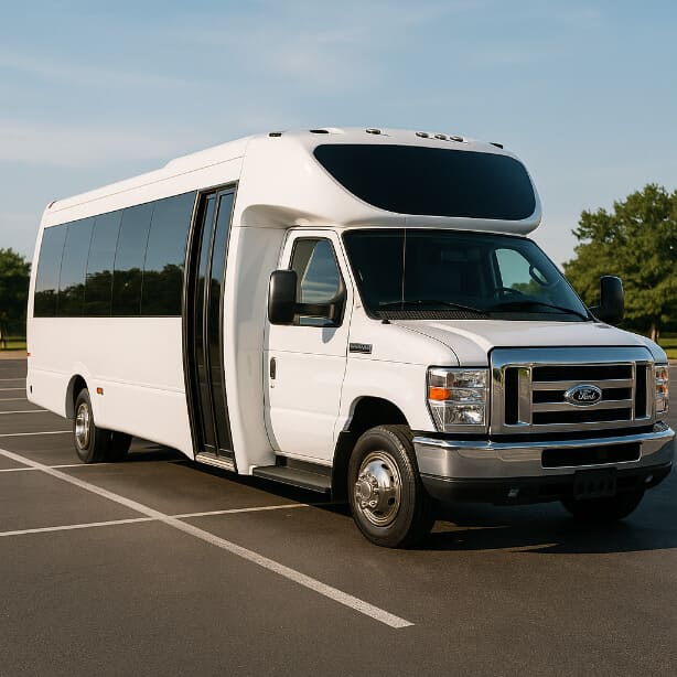 Charter Bus Rental Fairfield 20 Passenger Minibus