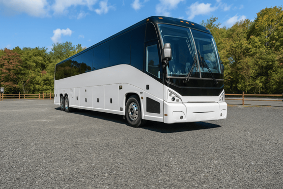 Charter Bus Rental Fairfield 56 Passenger Charter Bus