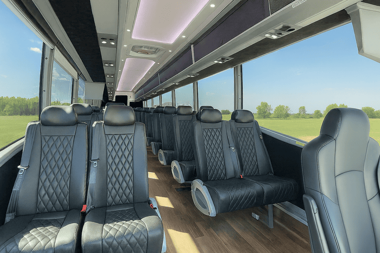 coach bus in Fairfield